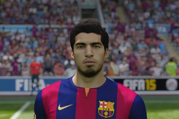 Luis Suárez está suspendido hasta en el 'FIFA 15'