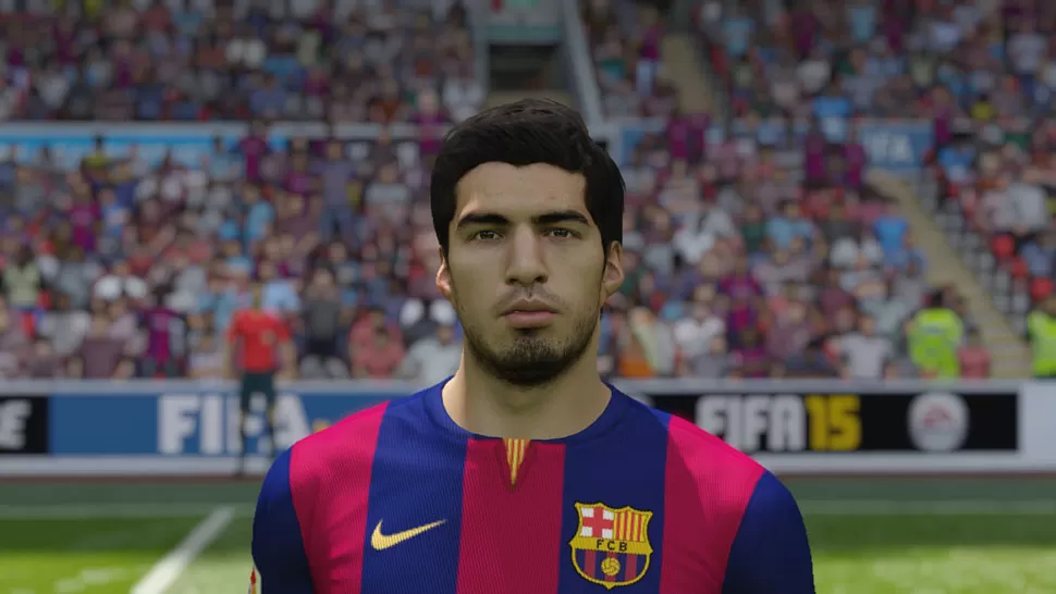 A ESPERAR. Suárez está suspendido en FIFA 15 para los primeros partidos. FOTO TOMADA DE GOODGAMEBRO.COM