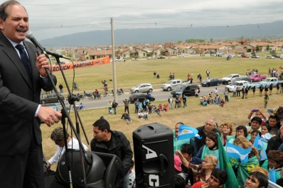 Inauguraron oficialmente la nueva traza de la diagonal a Tafí Viejo