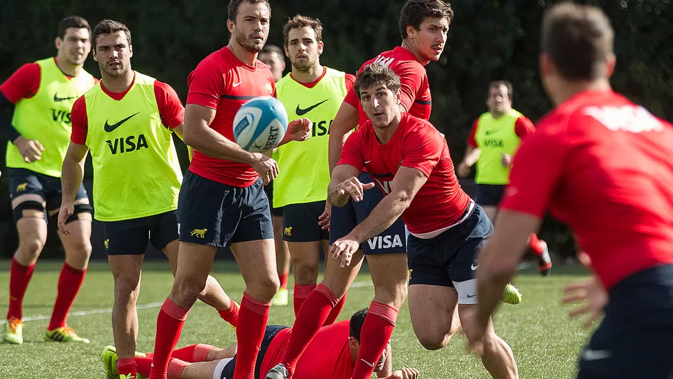 AL MANDO. Cubelli conducirá al pack de forwards ante los All Blacks. FOTO PRENSA UAR