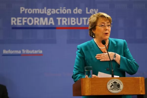 Bachelet promulgó la reforma tributaria