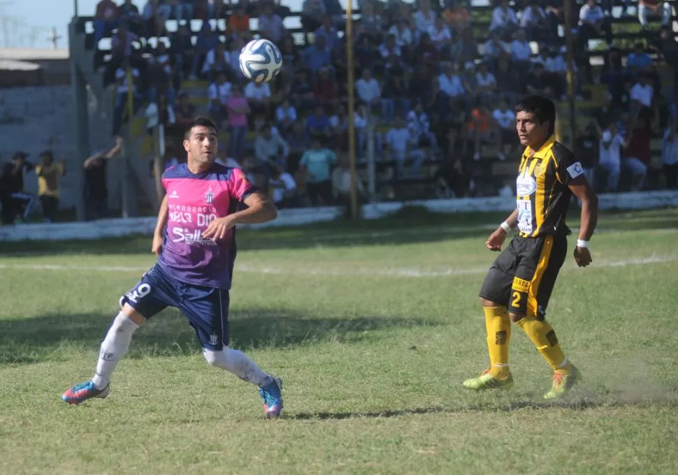 RECUPERADO. López estará en la ofensiva de Brown ante los salteños.  