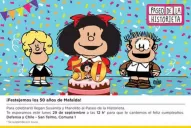 Mafalda cumple 50 años con Susanita y Manolito