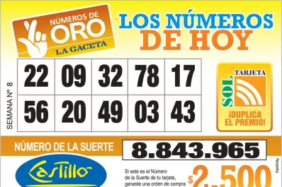 Los Números de Oro de LA GACETA