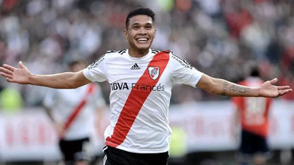 DELANTERO. Teófilo Gutiérrez es la carta de gol en River. LA GACETA