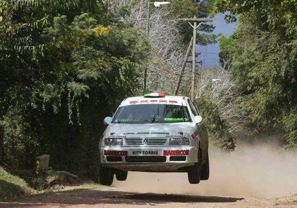 GRAN OPORTUNIDAD. Enzo Servilli parte como gran favorito para lograr la victoria en la clasificación general del rally. 