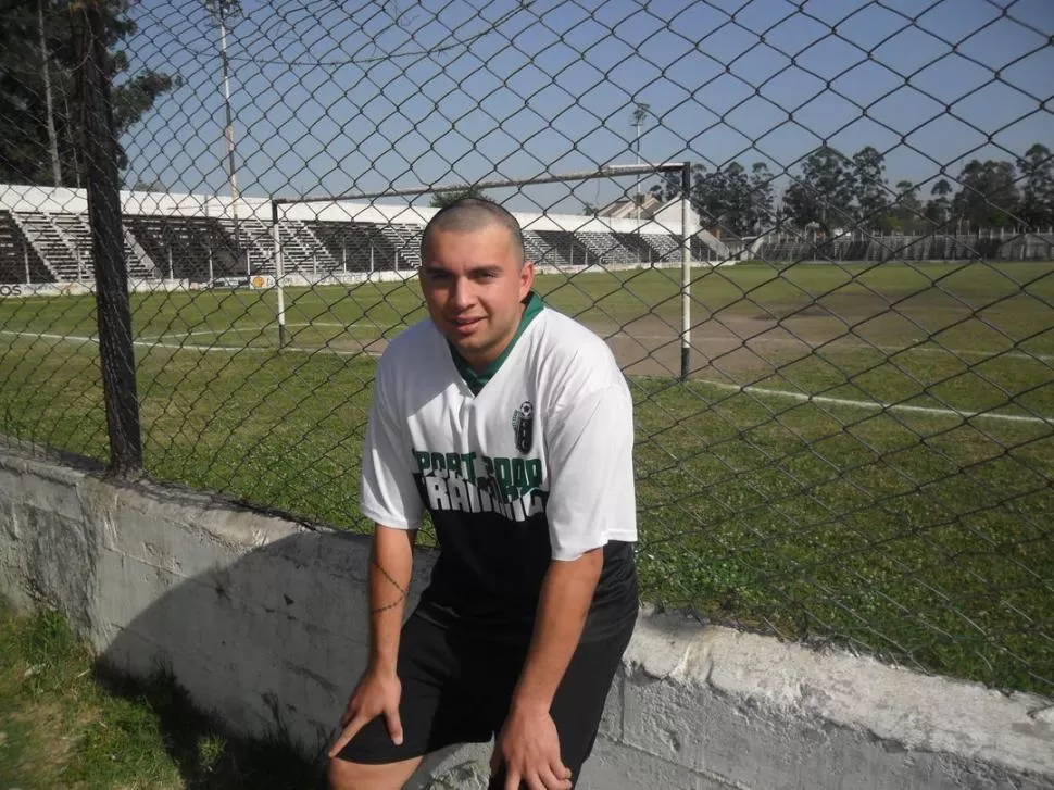 SATISFACCIÓN. Lucas López quiere hacer olvidar la ausencia de Sergio Romero. GENTILEZA FOTO DE jorge diaz