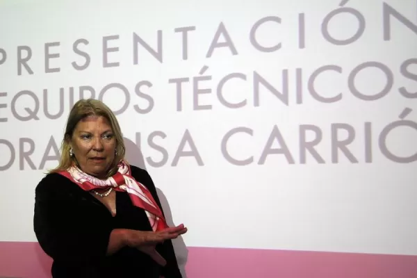 Recurso de amparo de Carrió contra el nuevo Código Civil