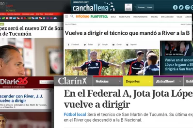 La contratación de JJ llevó a San Martín a los medios nacionales