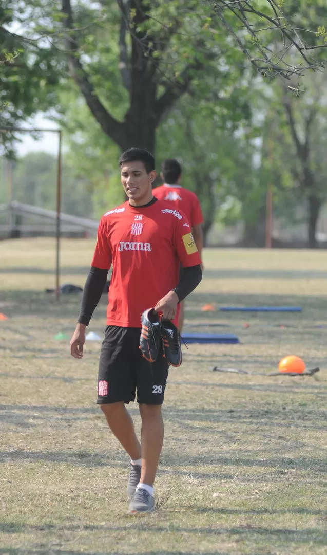 RECUPERA CONFIANZA. Rivero ya estuvo en el banco y quiere pelear por un lugar. 