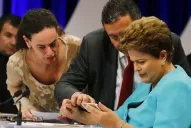 Dilma Roussef se descompuso durante una entrevista