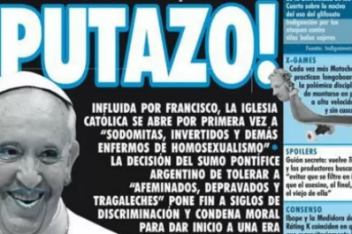 Revista Barcelona dedica una polémica tapa al papa Francisco