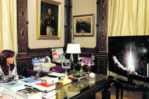 Según Cristina, el Arsat-1 pone al país en la vanguardia regional