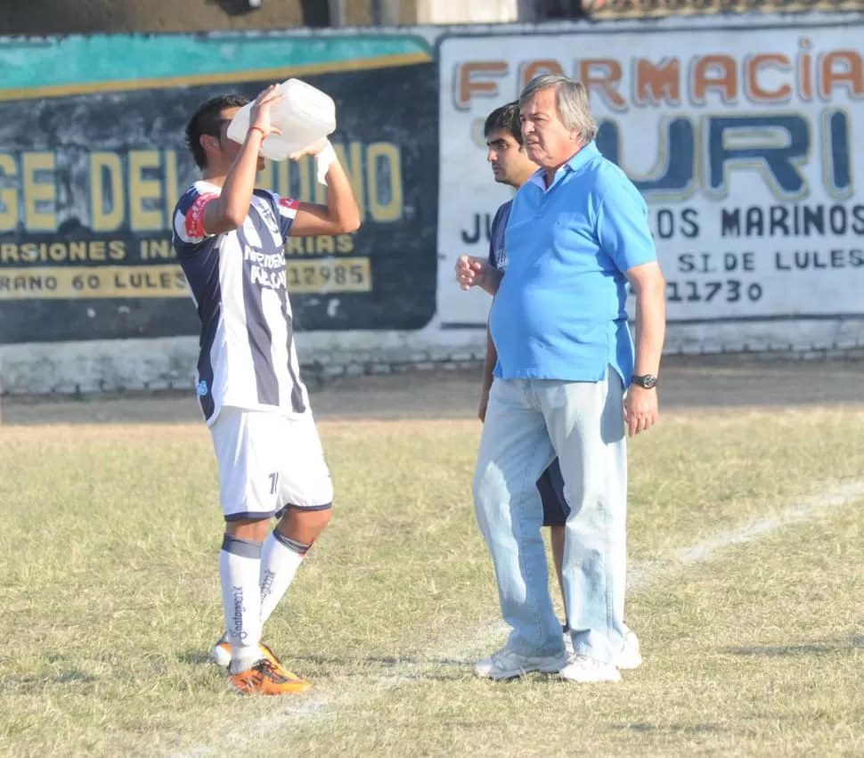 DE NUEVO AL RUEDO. Marti asumió ayer como técnico en los “leones”. 