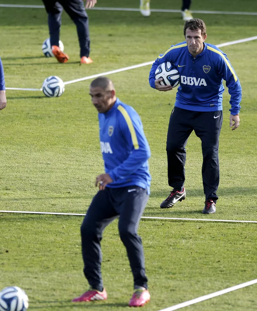 ATENTO. “El Vasco” debe prestar especial atención no sólo en los entrenamientos. 