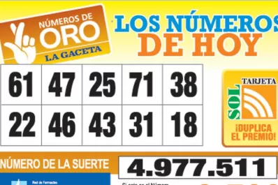 Los Números de Oro de LA GACETA