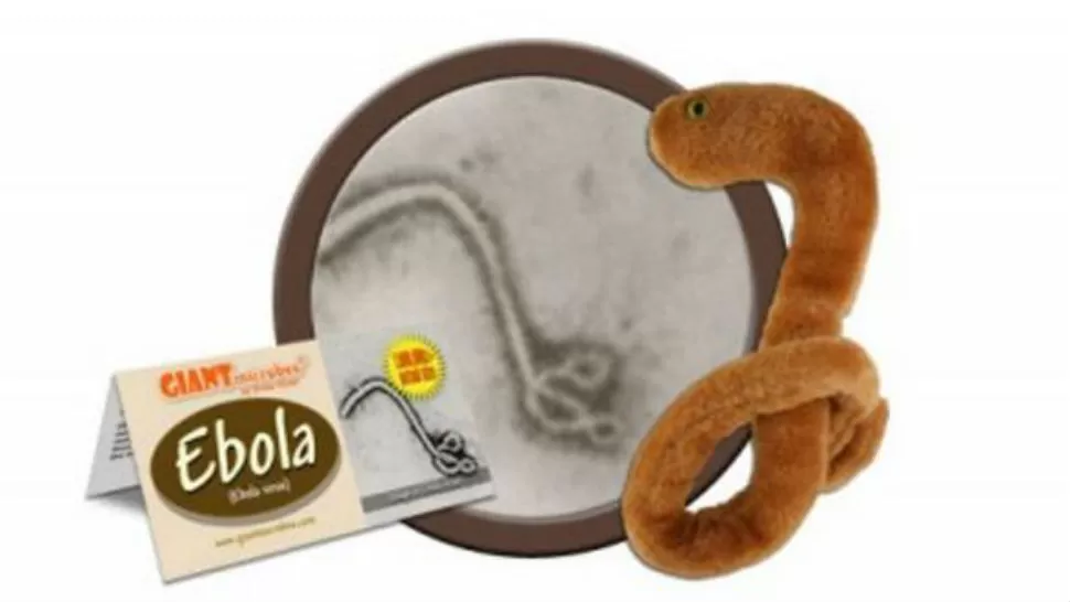 PELUCHE. El nuevo muñeco para los niños. IMAGEN DE GIANT MICROBES