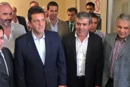 Massa y Cano se mostraron juntos, pero evitaron hablar de un acuerdo electoral