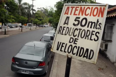 Se fueron los reductores, volvieron los accidentes