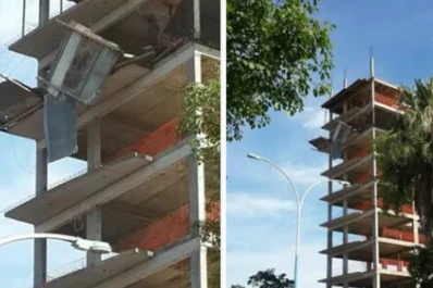 Una chapa suelta pudo causar una tragedia