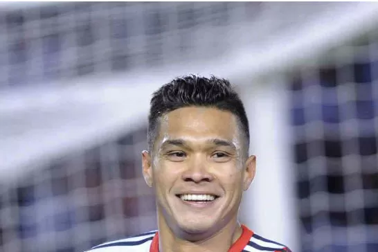 FIGURA. Teófilo Gutiérrez intentará seguir con su racha goleadora en la Sudamericana. FOTO DE TÉLAM.
