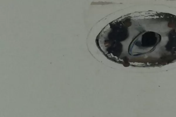 Techos del hospital Padilla en pésimo estado