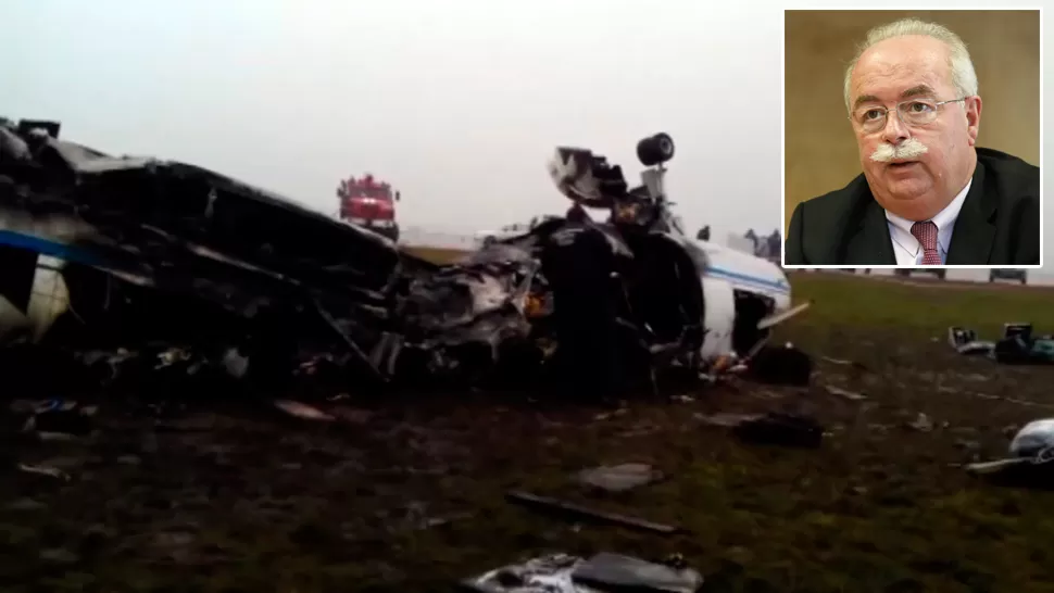 TRAGEDIA AÉREA. El piloto de la aeronave habría estado alcoholizado, de acuerdo a las primeras pericias. REUTERS