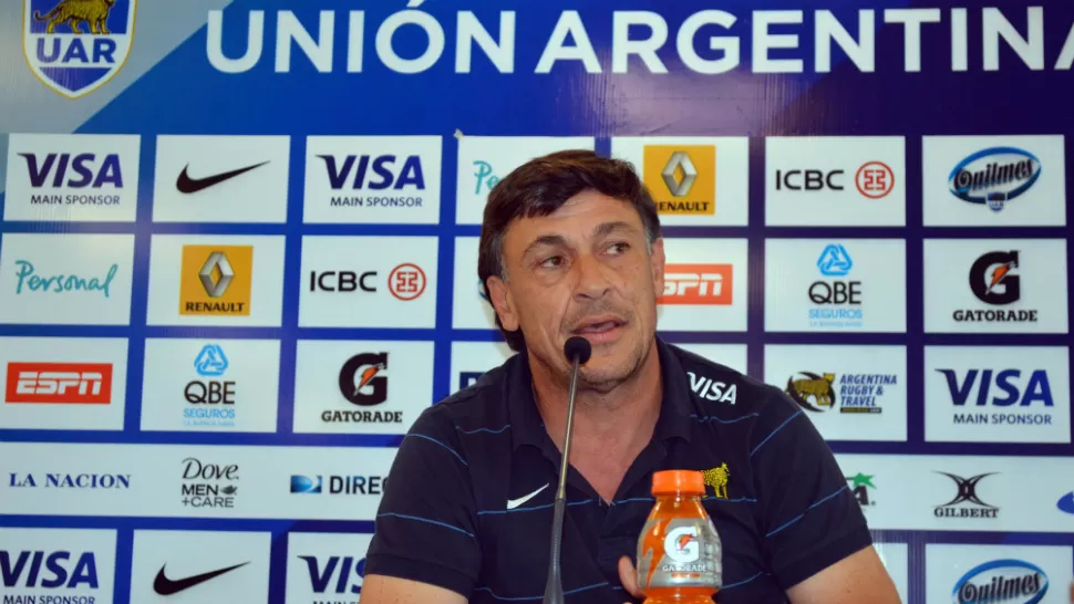 CON VISTAS A LA GIRA.  Siempre es un riesgo enfrentar a un rival de la categoría del seleccionado galo, tendremos que tener la cabeza fría, ya que con este encuentro finalizamos una extensa temporada, destacó Daniel Hourcade. PRENSA UAR