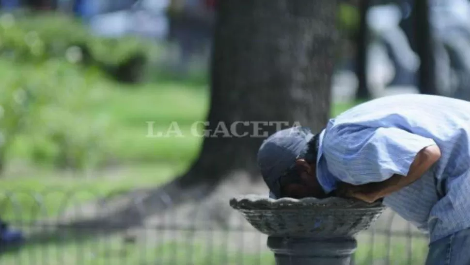 AGOBIANTE. El calor es intenso en la provincia. LA GACETA / IMAGEN DE ARCHIVO