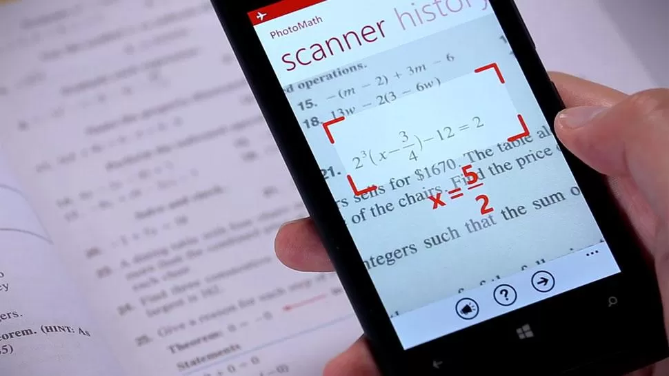 NOVEDOSO. El sistema que permite resolver problemas matemáticos. CAPTURA DE VIDEO.