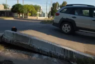 El calor infernal hizo estallar el pavimento en barrios de Santiago del Estero