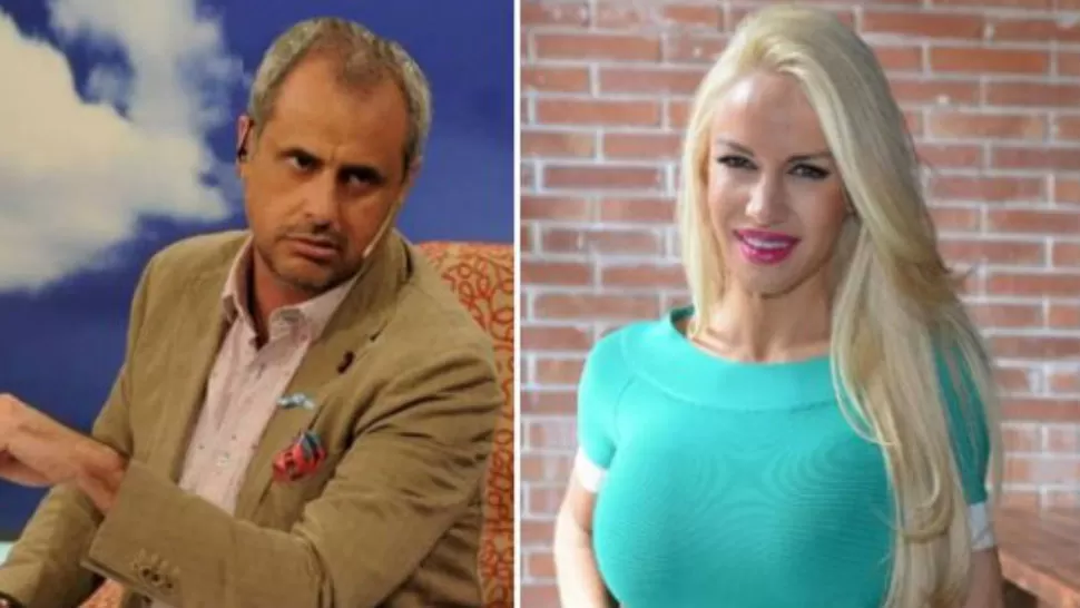 GUERRA. Mientras Luciana Salazar lloraba en televisión, Jorge Rial la tildó de chanta en Twitter. IMAGEN DE DIARIOVELOZ