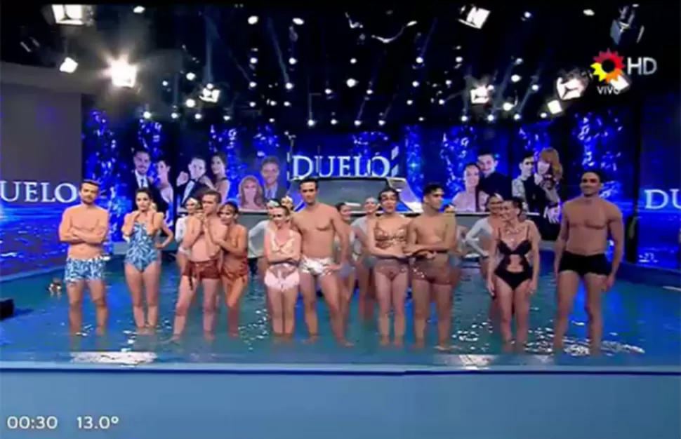 Bailando 2014: seis parejas quedaron sentenciadas en el aquadance