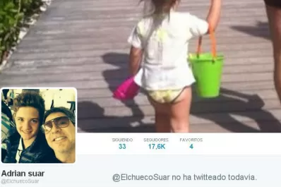 Adrián Suar se sumó a Twitter
