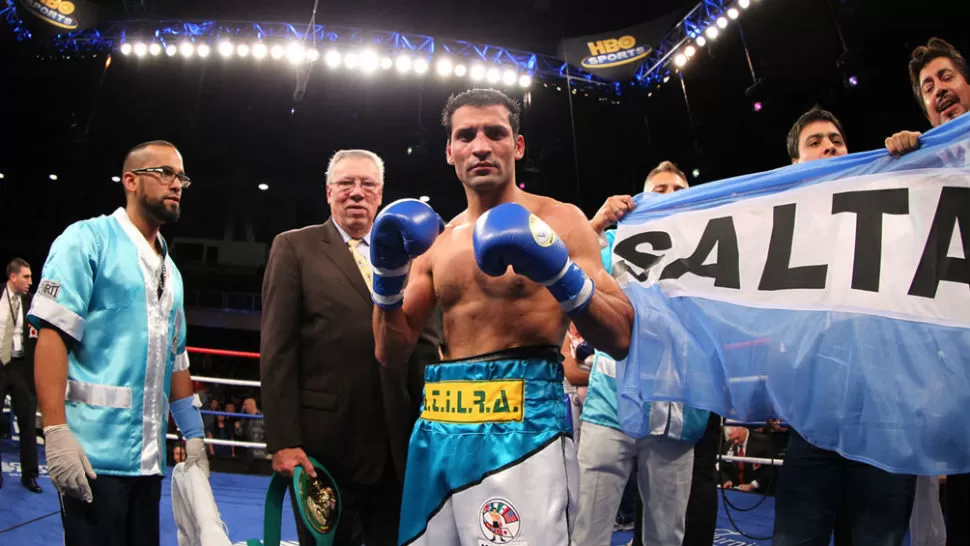 UN RETO MAYÚSCULO. El Potro Abregú está listo para un combate esperado.
FOTO TOMADA DE WWW.campeonesenelring.com.ar