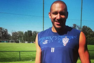 Jonás Gutiérrez regresó a los entrenamientos en Vélez
