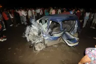 Son seis los muertos por el violento accidente en La Trinidad