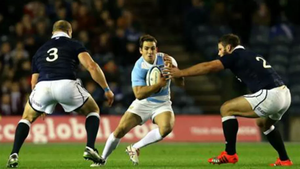 IMPULSO. Los Pumas llegan con buenos ánimos tras haber logrado su primera victoria en el Rugby Championship. PRENSA UAR