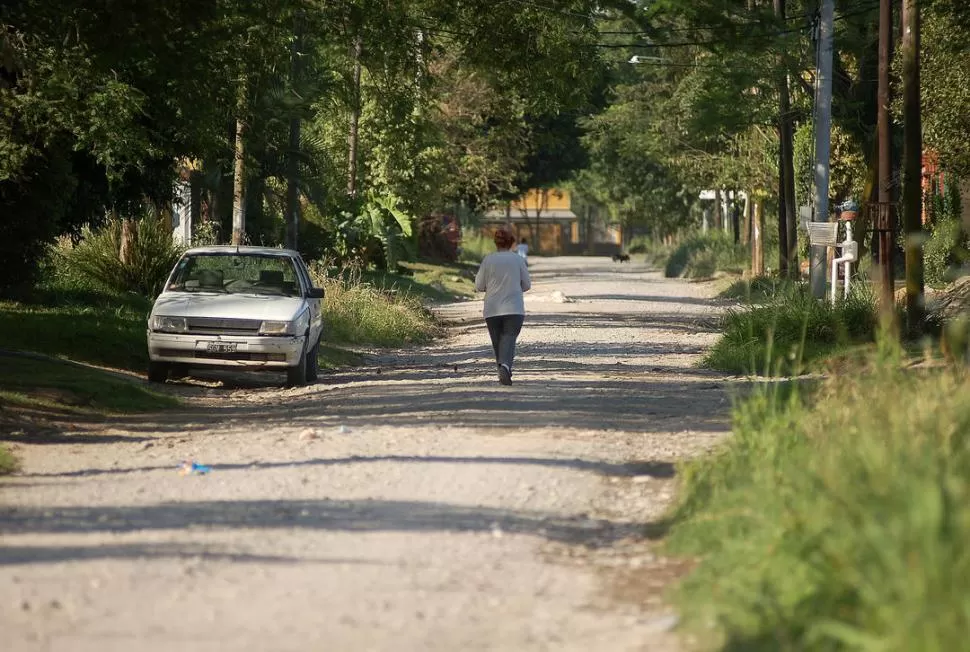 EN LA MISMA ZONA. La mayoría de los llamados fueron recibidos en el country de Marti Coll, contaron las víctimas. En la foto, el barrio de Marti Coll. 