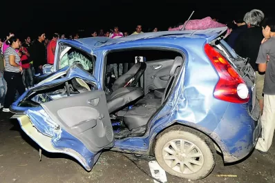 Seis personas murieron en el peor accidente del año