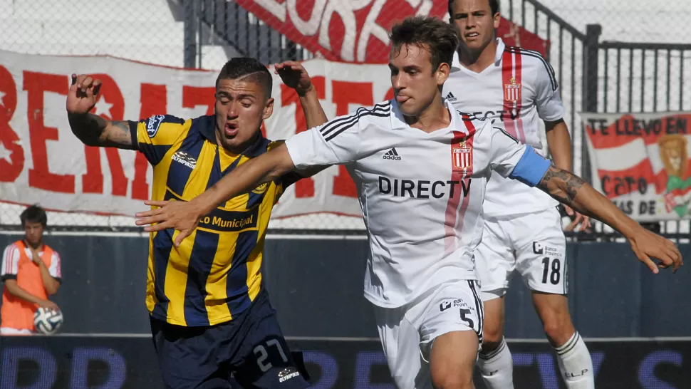 CON LO JUSTO. Estudiantes le ganó a Rosario Central 1 a 0, en el partido jugado en cancha de Quilmes. TELAM