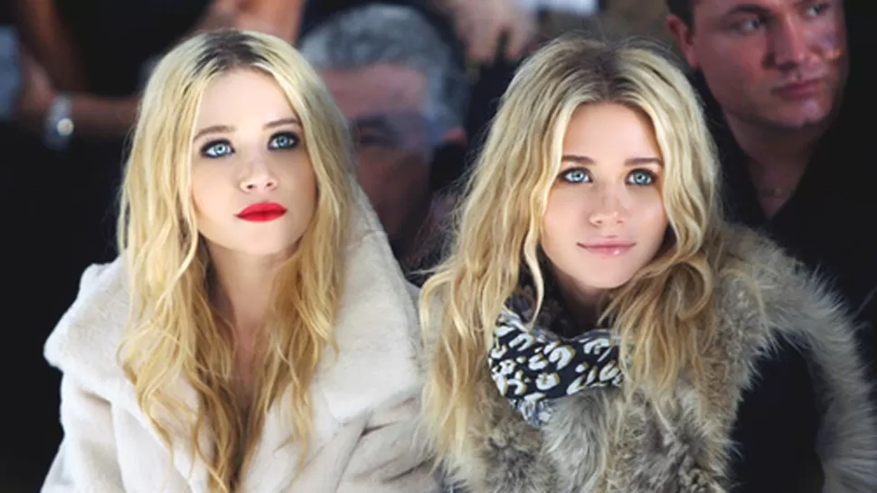 BELLAS E IGUALES. Mary-Kate Olsen y su hermana Ashley eran gemelas idénticas. 