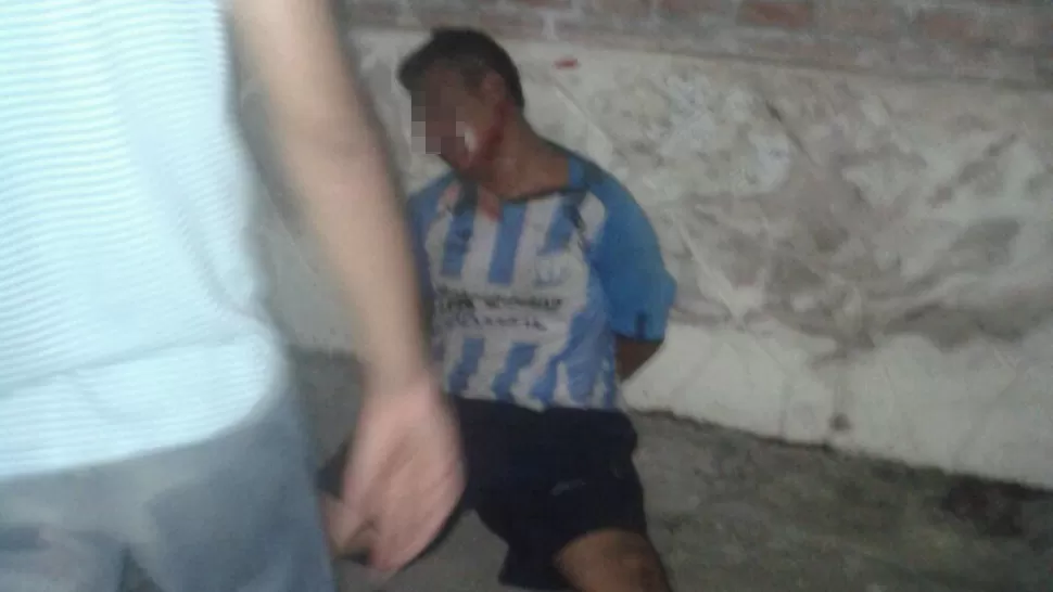 Golpearon a un ladrón que quiso robar una moto en Lules