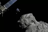 Histórico: se posó con éxito el robot Philae sobre un cometa