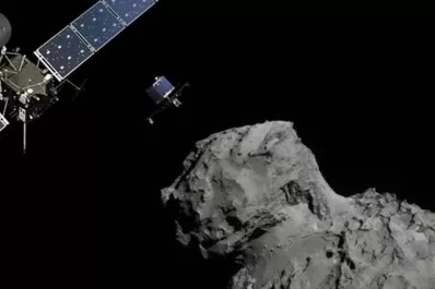 Histórico: se posó con éxito el robot Philae sobre un cometa
