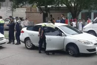 Una persecución con tiroteo dejó cinco aprehendidos