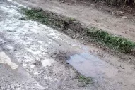 Pérdida de agua en el barrio Apunt