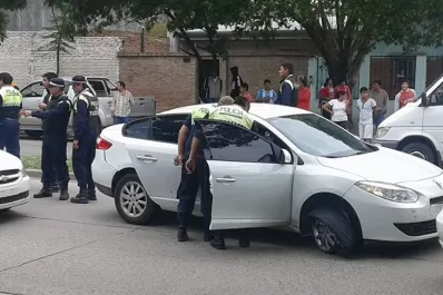 Una persecución con tiroteo dejó cinco aprehendidos