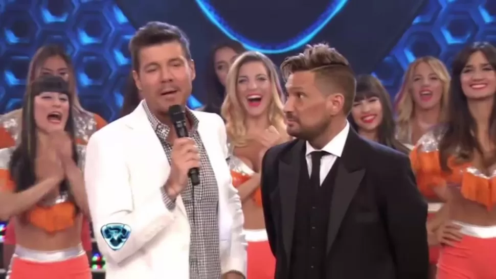 Bailando 2014: El Tirri se reencontró con Tinelli en 'ShowMatch'