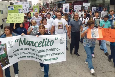 Tenso reclamo por la tragedia  de La Trinidad
